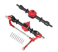 Ujjdwiurgh Essieu et de Voiture TéLéCommande pour MN D90 D91 D96 D99S MN90 MN96 MN99 MN99S 1/12 PièCes de Mise à Niveau de Voiture TéLéCommande, Noir