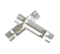 Ujjdwiurgh Étau à Mâchoire Dure, en Alliage D'Aluminium, Couvercle de Protection, Étau Magnétique à Mâchoire de 4 Pouces