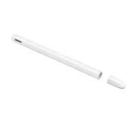 Ujjdwiurgh Étui de protection en silicone souple pour tablette et stylet pour 2 étuis, blanc