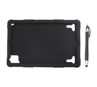 Ujjdwiurgh Étui universel en silicone pour tablette 10,1" avec support réglable et stylet capacitif