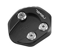 Ujjdwiurgh Extension de béquille latérale pour moto Rebel CMX300 CMX500 2017-2021 (noir)