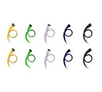 Ujjdwiurgh Extension de Cheveux à Reflets Arc-En-Ciel, ÉPingle à Cheveux Multicolore Longue et Lisse, Pince à Cheveux Pouvant ÊTre CoupéE pour Faux Cheveux 3,2X55 cm