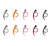 Ujjdwiurgh Extension de Cheveux Multicolores à Reflets Arc-En-Ciel, ÉPingle à Cheveux Longue et Lisse, Pince à Cheveux Pouvant ÊTre CoupéE pour Faux Cheveux