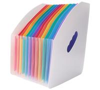 Ujjdwiurgh Extension Du Support de Fichier Dossier Permanent A4 Vertical Organisateur de Fichier Magazine Magazine Bureau 13 Poches Porte-Fichier