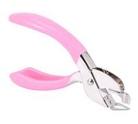 Ujjdwiurgh Extracteur d'agrafes portatif à ressort pour bureau, école, maison (rose)