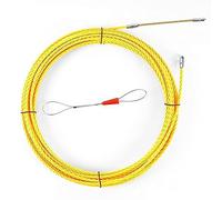 Ujjdwiurgh Extracteur de à Poisson à Travers L'Enfileur de Ligne Murale OD 6 Mm plus Attache de Ligne de PêChe avec Corde en Acier 50 Pieds (15 M)