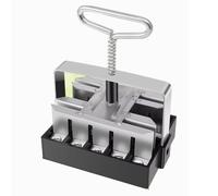 Ujjdwiurgh Fabricant de Mottes 20 Grilles Fabricant de Mottes Manuel Outil de Fabrication de Blocs de Semences à Main Fabricant de Mottes Miniatures de Jardinage en Métal