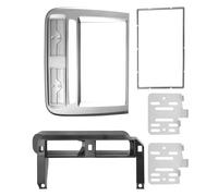 Ujjdwiurgh Façade d'autoradio 2 DIN pour Grand Punto 2005-2009 - Kit d'installation pour tableau de bord gauche