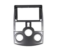 Ujjdwiurgh Façade d'autoradio 2 DIN pour Rush/DVD stéréo Cadre Adaptateur Montage Dash Bezel