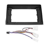 Ujjdwiurgh Façade de voiture 2DIN 25,4 cm pour WISH 2009-2012 Façade stéréo pour tableau de bord de tableau de bord