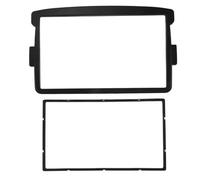 Ujjdwiurgh Façade de voiture 2DIN pour montage sur tableau de bord - Kit de cadre DVD de voiture