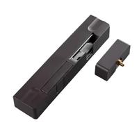 Ujjdwiurgh Ferme-porte automatique - Fermeture rétractable - Noir et gauche