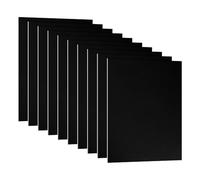 Ujjdwiurgh Feuille D'Aluminium Anodisée de 3,3 X 2,1 X 1/32 Pouces, 10 Pièces de Plaque D'Aluminium Rectangulaire en Métal de 0,8 mm D'Épaisseur, Ébauches de Gravure pour B