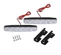 Ujjdwiurgh Feux de circulation diurnes pour grille centrale de voiture - Lumières décoratives pour modification générale des lumières de voiture