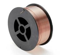 Ujjdwiurgh Fil de soudure blindé ER70S-6/ER50-6 en acier au carbone 1,0 mm 1 kg pour machines à souder