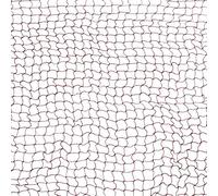 Ujjdwiurgh Filet de Badminton Professionnel Standard pour l'Entrainement Tresse 6,0m x 0,75m Blanc