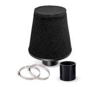 Ujjdwiurgh Filtre à air universel pour voiture 76 mm style champignon pièces modifiées filtre 76 mm