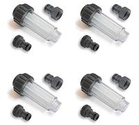 Ujjdwiurgh Filtre à eau PET pré-filtre à eau pour nettoyeur haute pression pompe irrigation jardin