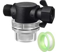 Ujjdwiurgh Filtre Crépine de Pompe à Eau, Compatible avec Écrou Pivotant 255-315, Raccord 1/2 Pouce avec Tamis en Acier Inoxydable