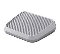 Ujjdwiurgh Filtre pour Litière pour Chat, Plateau Anti-Traces avec Fonction de Filtre, Double Couche Antidérapante.