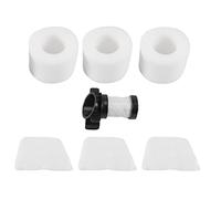 Ujjdwiurgh Filtres de rechange pour aspirateur IONFlex DuoClean IF100 IF150 IF160 IF170 IF180 IF200 IF201, IF202 IF205 IF251 IF252 IR70 IR100 IR101 IC205 XPREMF10 0 (1 HEPA + 3 mousses)