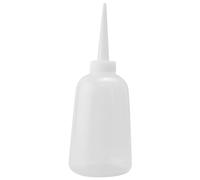 Ujjdwiurgh Flacon distributeur d'huile liquide en plastique blanc transparent 300 ml