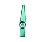 Ujjdwiurgh Flute en Alliage D'Aluminium Metal avec 5 Pieces Cadeaux Flute Diaphragme pour Enfants Amateurs de Musique-Vert
