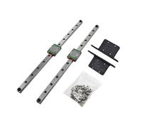 Ujjdwiurgh For Creativity Ender3 V2 Y- Kit de mise à niveau double rail DIY Hot End Wire Slide pour imprimante 3D Accessoires