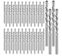 Ujjdwiurgh Foret à Cloison Sèche, Foret à Pointe de Guidage pour Cloison Sèche, Foret à Coupe pour Cloison Sèche de 1/8 Pouce, Forets à Pointe de Scie en Spirale pour le Travail Du Bois A