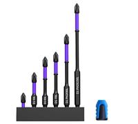 Ujjdwiurgh Foret magnétique haute dureté et fort, foret magnétique anti-choc, foret magnétique super puissant, (1 lot)