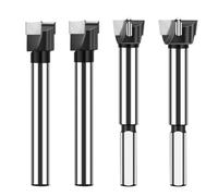 Ujjdwiurgh Forets à bois en carbure à tige triangulaire pour ouvrir les trous de charnière, outil d'ouverture de trou de charnière, foret plat