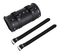 Ujjdwiurgh Fourche de selle de moto universelle en cuir pour sac de voyage