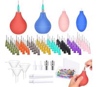 Ujjdwiurgh Fournitures D'Outils de Poterie Applicateur de Précision en Céramique, Outils de Bouteille de Glaçure en Céramique pour Kit de Décoration D'Art de Poterie