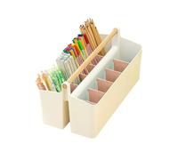 Ujjdwiurgh Fournitures scolaires Portable Grande Capacité Brosse Crayon Papeterie Barils Étudiant Multifonction Porte-Stylo A