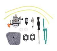 Ujjdwiurgh FS100 C1Q-S174 Carburateur + Filtre à Air + Outil de RéGlage + Conduite de Carburant pour FS87 FS90 FS100 FS110 FS110 HL90 HL95 HL100 HT101 KM90 KM100 KM100 KM110 SP90