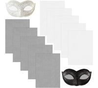 Ujjdwiurgh Fursuit Lot de 10 feuilles vierges imperméables pour travaux manuels et accessoires de sculpture