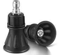 Ujjdwiurgh Garde de Buse pour Nettoyeur 40 Degrés, Pack de 2 avec Orifice 4.0, Buse en Acier Inoxydable, Connexion 1/4"