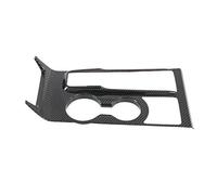 Ujjdwiurgh Garniture de panneau de boîte de vitesses centrale en fibre de carbone ABS pour 2019-2020