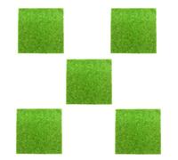 Ujjdwiurgh Gazon artificiel pour bricolage - Mini simulation de flocage de mousse - Micro-paysage - Plante d'aménagement paysager - 30 x 30 cm
