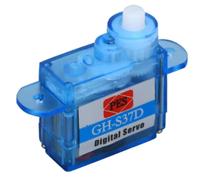 Ujjdwiurgh GH-S37D GH-S43D Servomoteur Numérique 3,7 G 4,3 G Mini Micro-Servo pour Avion RC Hélicoptère Camion Bateau Voiture Robot