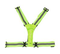 Ujjdwiurgh Gilet de Course RéFléChissant à LED, éQuipement de SéCurité de Course éLastique RéGlable Gilet à LED Parfait pour la Course, la Marche, Le Cyclisme