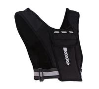 Ujjdwiurgh Gilet de Support de Téléphone de Course Gilet de Support de Téléphone de Poitrine Gilet D'Entraînement Réfléchissant Gilet de Course Ceinture Ajustable Sport Jogging Vest