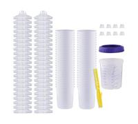 Ujjdwiurgh Gobelet à Peinture Jetable pour à Peinture HVLP, Kit de à Peinture de Voiture et Facile à Installer