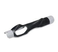 Ujjdwiurgh Golf Grip Training Aid PoignéE de Club de Golf pour Swing Grip Trainer Aide à la Pratique Gauche Droite, Gris