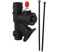 Ujjdwiurgh Gonfleur de Puissance Bcd Universel de Plongée sous-Marine avec Embouchure Coudée À 45 degrés pour Tuyau Standard de 1 Pouce,Vanne en Forme de K Vannes de Décharge