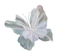 Ujjdwiurgh Grand Papillon de Simulation 3D de 50 Cm, Centre Commercial en Plein Air, Décoration de Service de Mariage, Faux Papillon