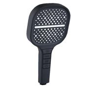 Ujjdwiurgh Grande Buse 7 Modes Buse Réglable Buse de Mélange à Économie D'Eau pour Toilettes Accessoires de Toilettes Noir