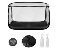 Ujjdwiurgh Grande tente de culture pour champignons - 96,5 x 50,8 x 63,5 cm, grand poste de travail, avec capote pour sacs de culture de champignons