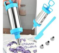 Ujjdwiurgh Grattoir à gâteau et crème en acier inoxydable, accessoires pour décoration de desserts faits à la main