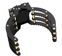 Ujjdwiurgh Griffe Robotique Pince à Bord Ondulé Entièrement en Métal Pince à Main Robotique Pince à Couple Élevé Bras Robotique Remplacement de la Griffe